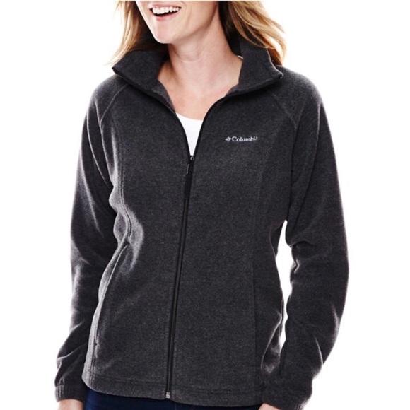 Columbia Jackets & Blazers - Colombia Fleece Jacket- Gray Medium